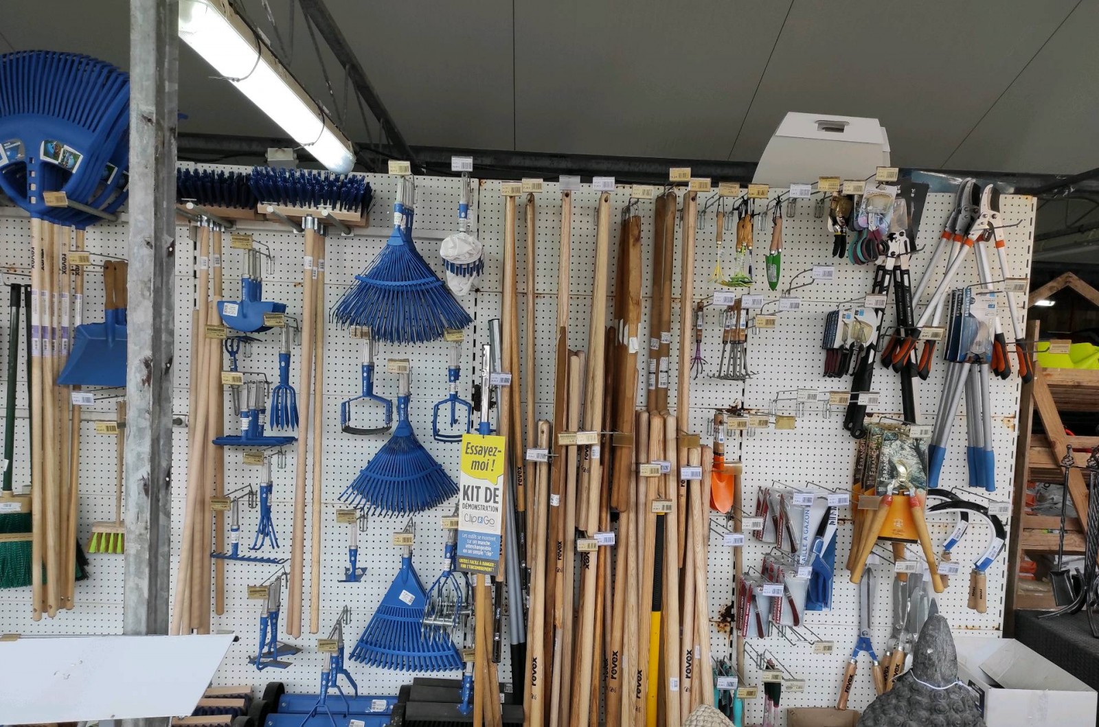 Les outillages de Jardin disponibles à la vente