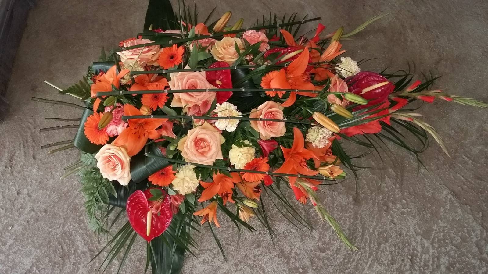 Fleuriste pour la création d’un bouquet pour le deuil proche d’Étretat 76