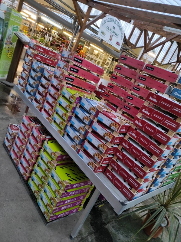 Vente de pommes de terre, oignons, échalotes, asperges...