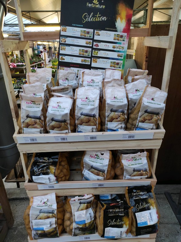 Vente de pommes de terre