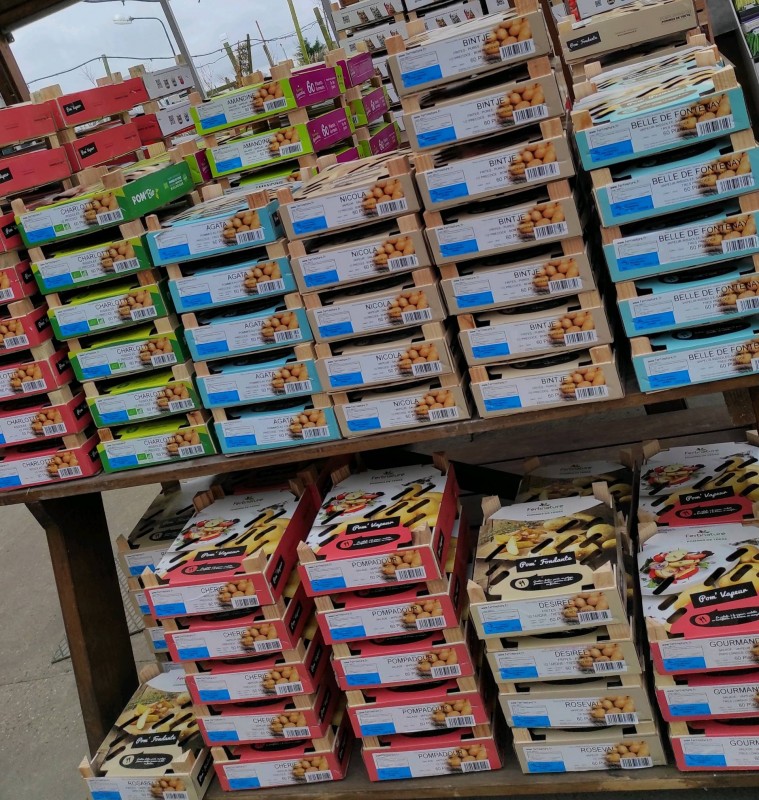 Vente de pommes de terre