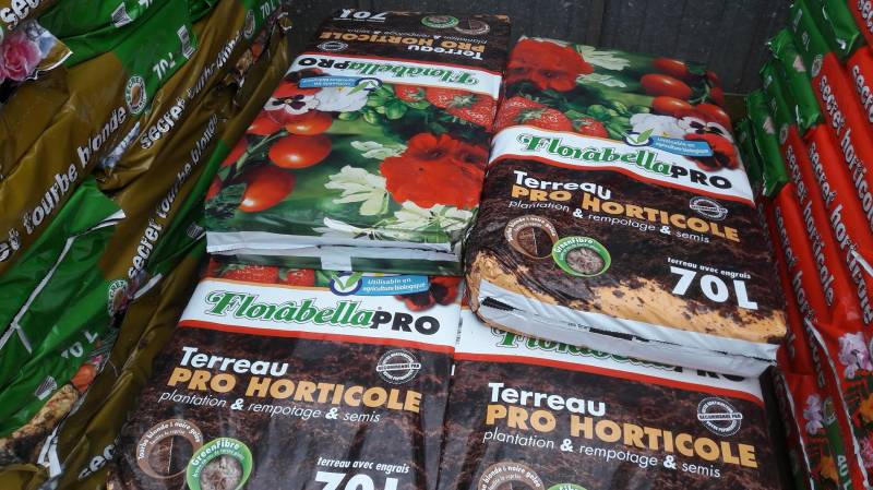 jardinerie pour acheter du terreau professionnel Etretat